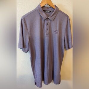 Travis Mathew Lavender Polo Shirt